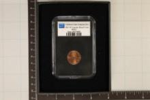 2017-P LINCOLN CENT MS63. ONE YEAR ONLY THE "P"