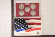 2010 SILVER US 50 STATE QUARTERS PROOF SET WITHBOX
