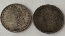 PAIR OF MORGANS - 1882 - 1884O