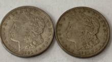 PAIR OF 1921 MORGANS