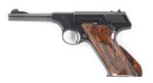 (C) BOXED 2ND SERIES COLT WOODSMAN SEMI AUTOMATIC SPORT MODEL PISTOL.