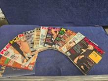 Box Lot Of 1997 Playboy Magazines