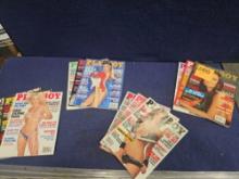Box Lot Of '03 & '04 Playboy Magazines