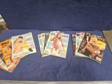 Box Lot Of '05-'07 Playboy Magazines