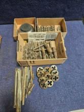 Box Lot Of Assorted Drill Parts