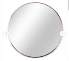 HUOVTR 36in Gold Round Mirror