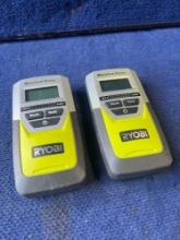 (2) Ryobi Pinless Moisture Meter