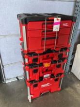 Milwaukee Pack Out Tool Box*Complete Set*