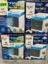 (4) Arctic Air Pure Chill 2.0 Evaporator Air Coolers