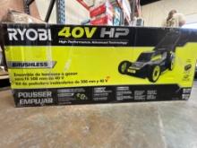 Ryobi 40v 20in Cordless Lawn Mower