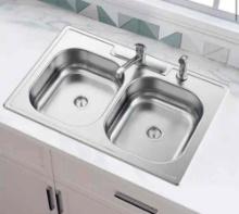 Glacier Bay Double Bowl Sink