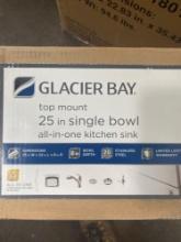 Glacier Bay Single Bowl Sink