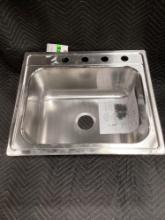 Elkay 25in. single bowl kitchen sink