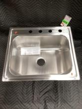 Elkay 25in. single bowl kitchen sink