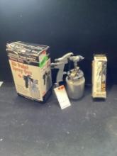 (Box Lot of 2) Air Paint Spray Gun and Air File Set