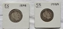 1899 & 1912 S Barber Quarters