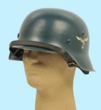 German Luftwaffe WWII M42 "Restored" Combat Helmet (AH)