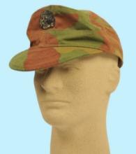 Reproduction German WWII style Panzer Camouflage Fatigue Cap (AH)