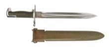 US Military WWII era M1 Garand Rifle Parade Bayonet (MOS)