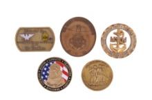 US Naval Challenge Coins (TBM)