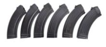 Chinese Flat Back 7.62x39 30 Round Magazines Lot of 6 (WHD)