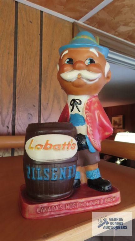 Labatt's...Pilsner advertising plastic figurine, made in Japan