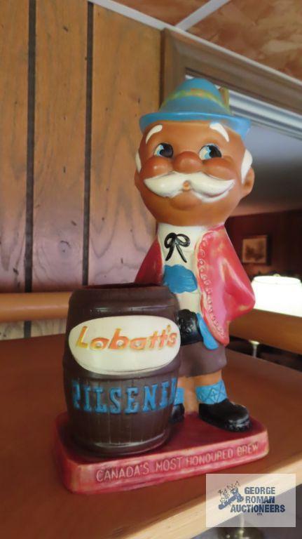 Labatt's...Pilsner advertising plastic figurine, made in Japan