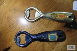 Molson Golden Ale and...Labatt's...Bock Beer vintage bottle openers