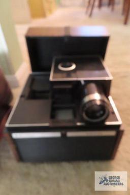 Bell and Howell slide projector