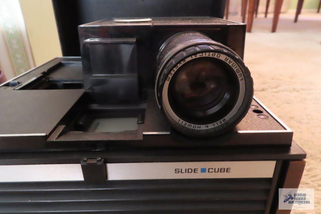 Bell and Howell slide projector