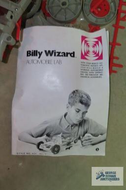 Billy Wizard Automobile lab and Mariner III string sculpture