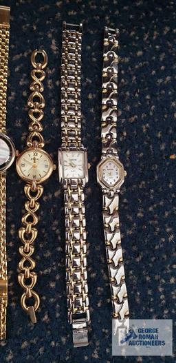Five watches including Relic, Rumours, Infinity and Sergio Valente