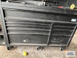 Husky industrial roller tool cabinet with electric