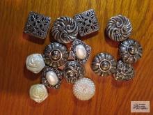Assorted button covers