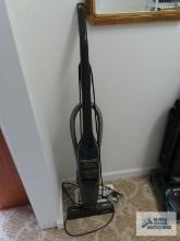 Hoover tempo plus attached tools, easy empty sweeper