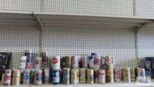Large assortment of beer cans. No shipping!!!