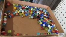 Variety of marbles