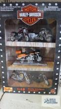 Maisto Harley Davidson die cast motorcycles