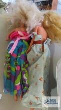 Mattel dolls, both marked...1966