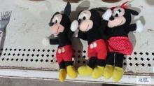 Vintage mickey mouse dolls