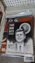 Look...and Life magazines and four dark days in history JFK magazines