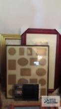 Lot of photo frames and memory book