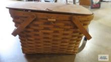 1983 Longaberger picnic basket