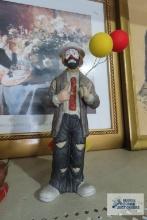 Emmett Kelly ceramic figurine