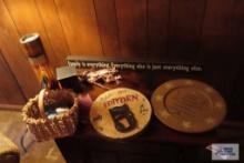 Basket, Family sign, star box and etc