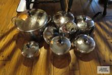 Farberware pots and pans with extra lids