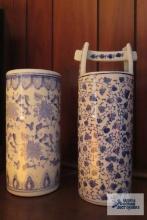 Oriental vases made in China