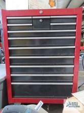 Red roll about toolbox base. May be Craftsman.