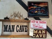 Assorted Man Cave Signs