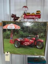 Coca-Cola Horse and Buggy w/ Picture